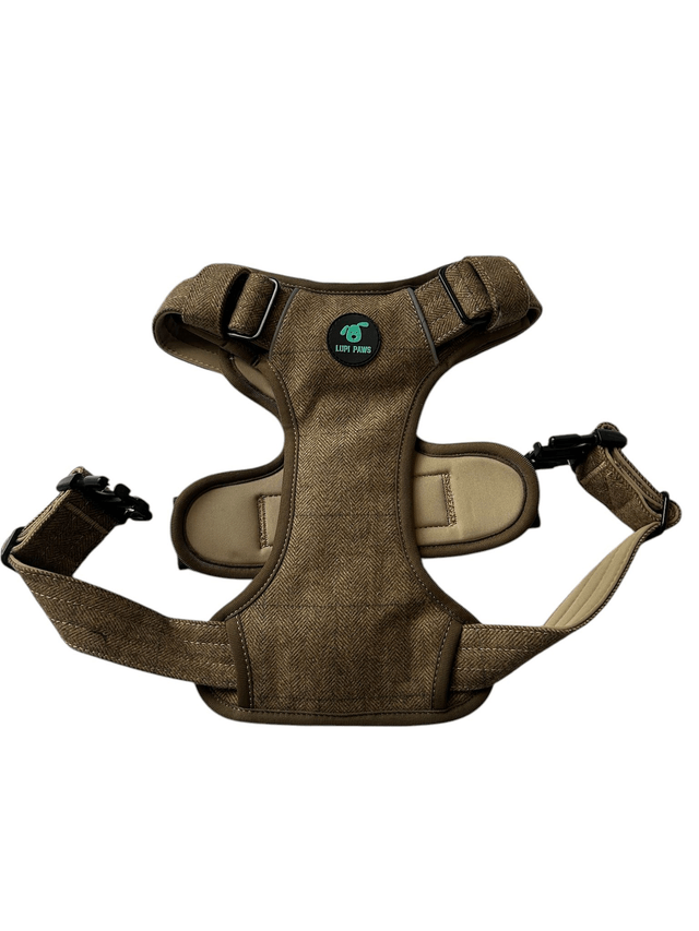 Tweed Harness - Brown