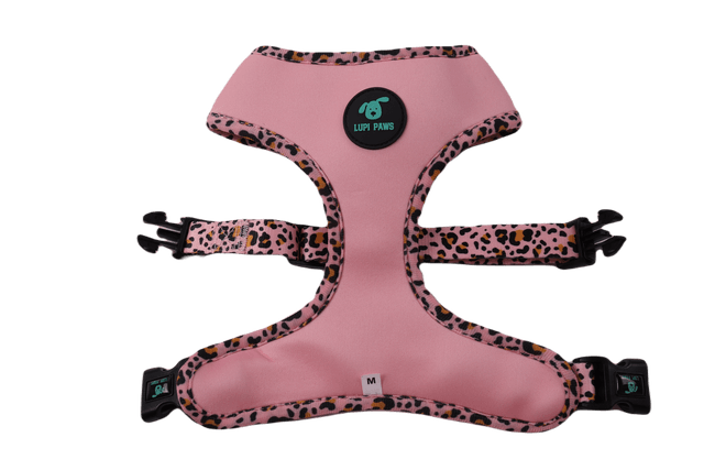 Leopawrd reversible harness