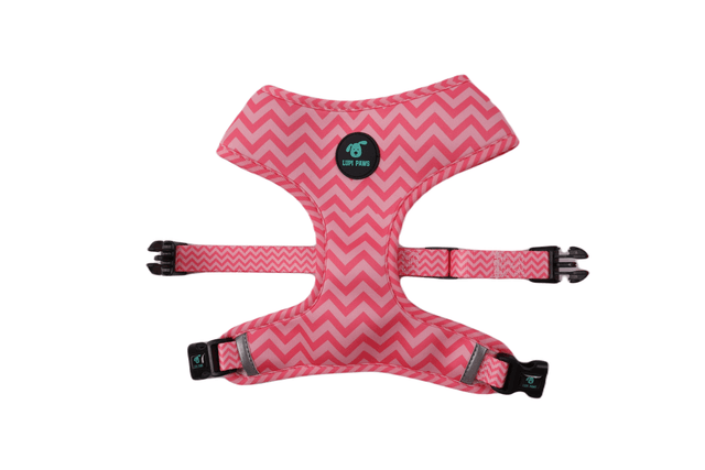 Pink Tail reversible harness