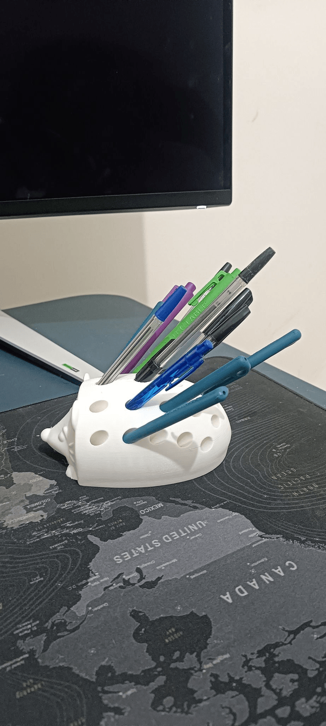 Hedgehog Pencil Holder