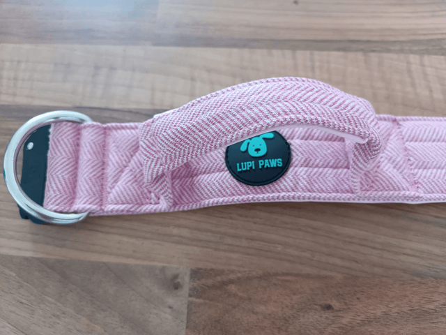 Tweed Collar - Pink