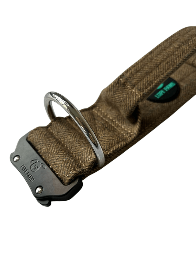 Tweed Collar - Brown