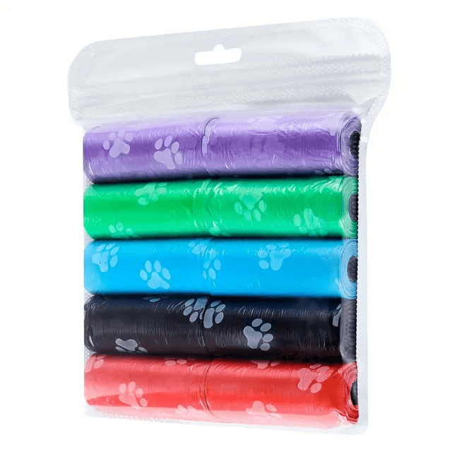 10 Rolls/150pcs, Dog Poop Bag, Random Color