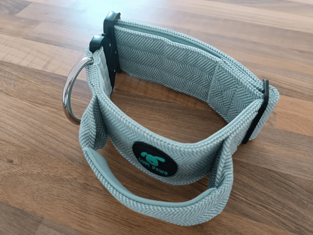 Tweed Collar - Blue