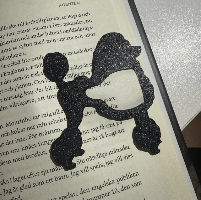 Poodle Bookmark