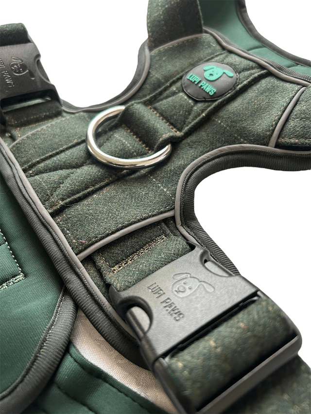 Tweed Harness - Green