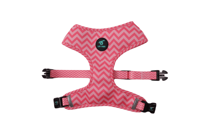 Pink Tail reversible harness